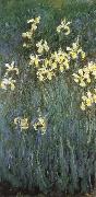 Claude Monet Yellow Irises painting